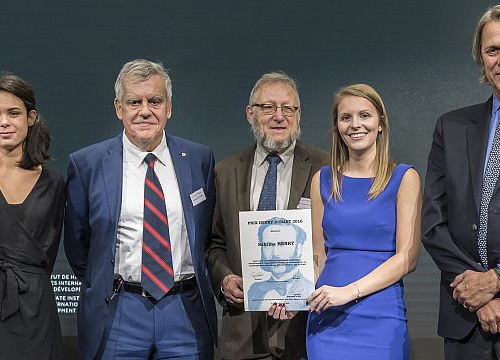 Picture of the Ms. Sabrina Henry, winner of the 2016 Henry Dunant Prize