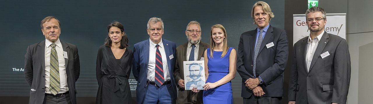 Picture of the Ms. Sabrina Henry, winner of the 2016 Henry Dunant Prize