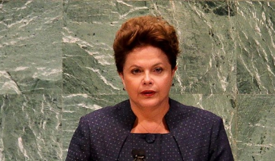 Picture of Dilma Roussef at The UN