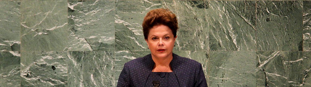 Picture of Dilma Roussef at The UN