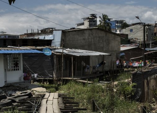 Slum in Mexico