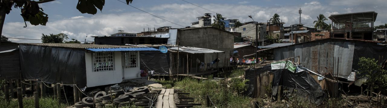 Slum in Mexico