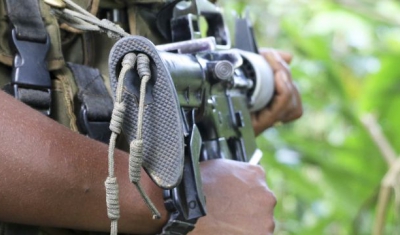 Member of an armed group in Colombia