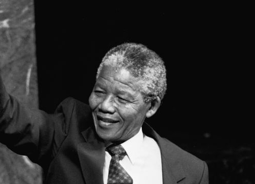 Portrait of Nelson Mandela