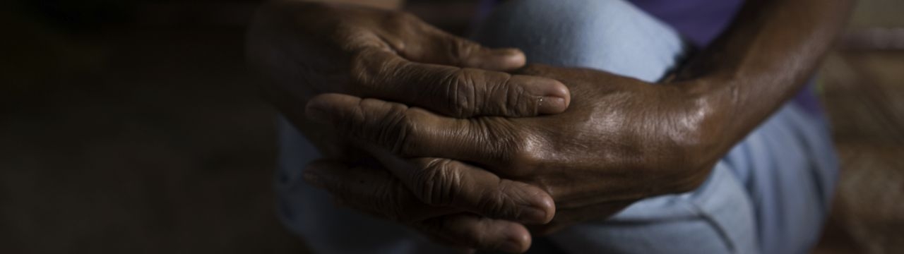 The Phillipines,  Lanao del Norte, Iligan City: a woman's hands