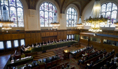 The International Court of Justice in session