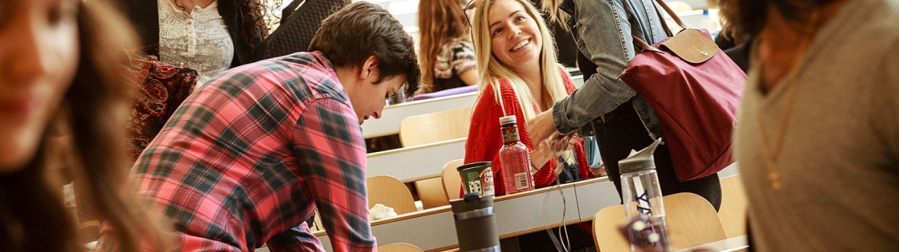 Geneva Academy’s students discuss after a course