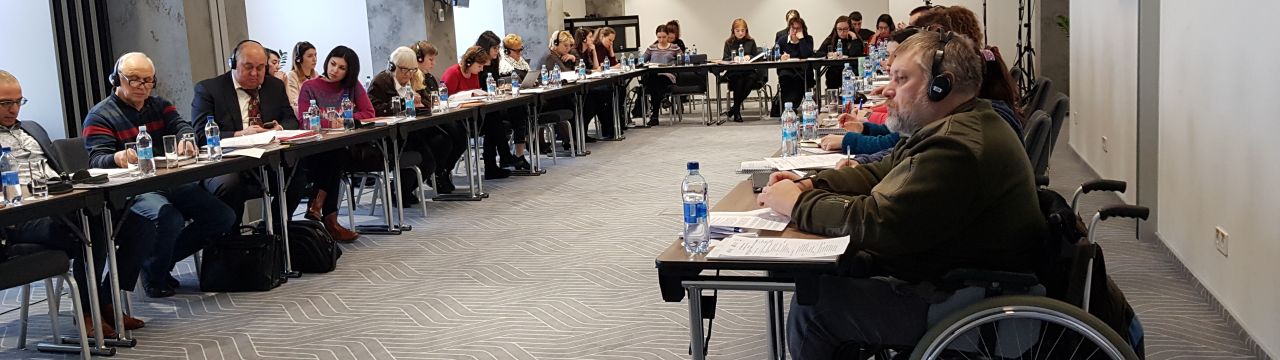 Workshop in Kiev on disability and armed conflict