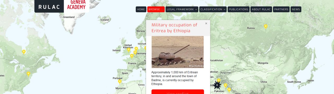 The Ethiopia Erithrea Armed Conflict on RULAC