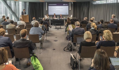 View of the conference room of the annual conference of the Geneva Human Rights Platform