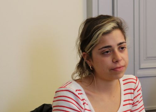 Students during a session of the academic track