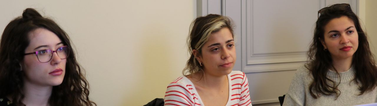 Students during a session of the academic track