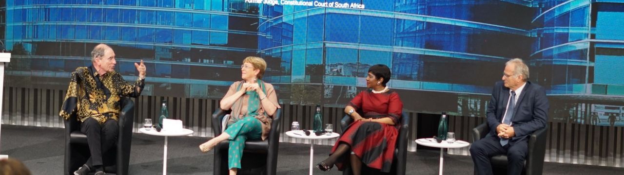 Panelists at the 2019 Nelson Mandela Human Rights Lecture