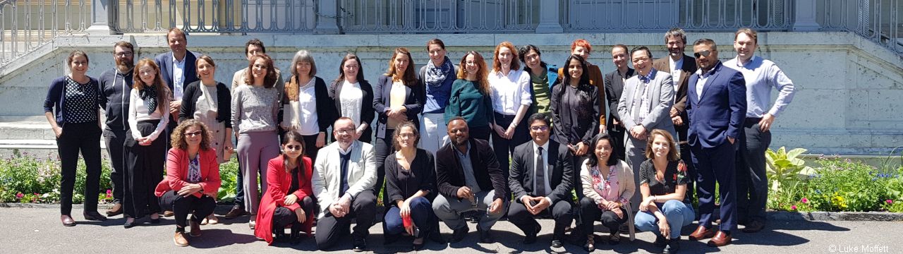 Group photo of the participants to the expert meeting