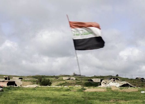 View of the Amerli village in Iraq