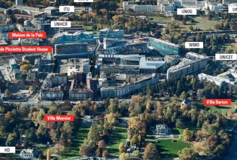 Map of the Campus (aerial view)