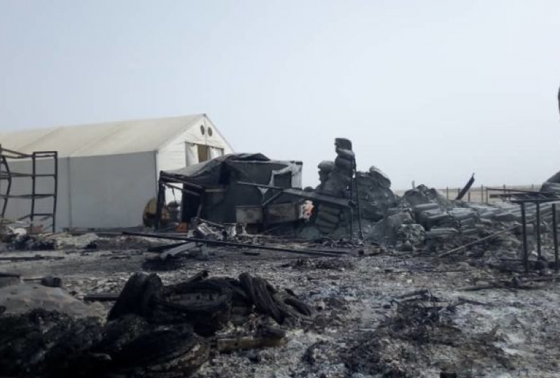 North Cameroon, Rann, Rann - Destroyed MSF buildings