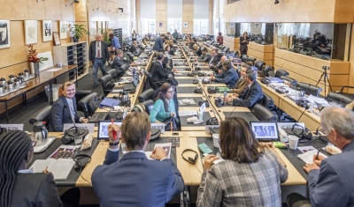 View of a session of the UN Human Rights Committee