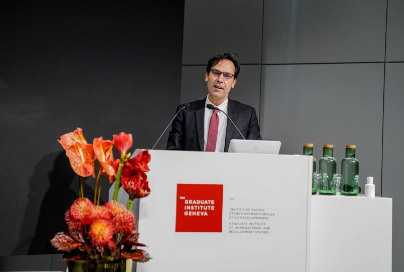 Professor Olivier de Frouville at the 2021 Graduation Ceremony