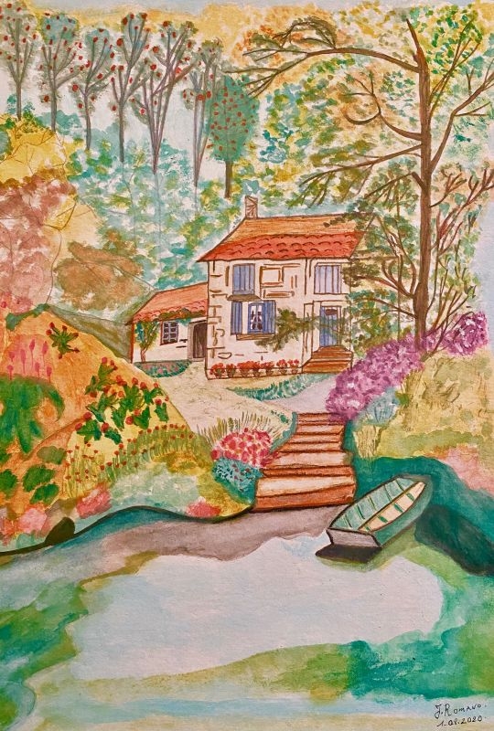 Painting of Jack Romano