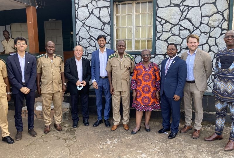 Participants in the pilot focused review in Sierra Leone