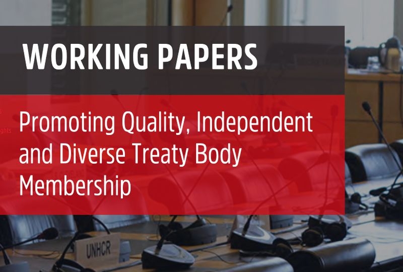 Cover page of the Working Paper