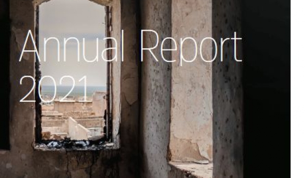 Cover page of the 2021 Annual Report
