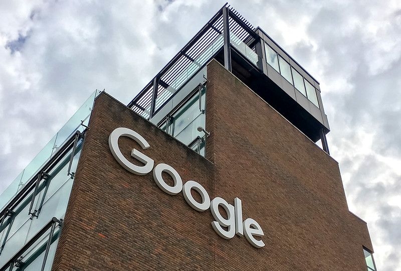 Google Headquarters Ireland Building Sign