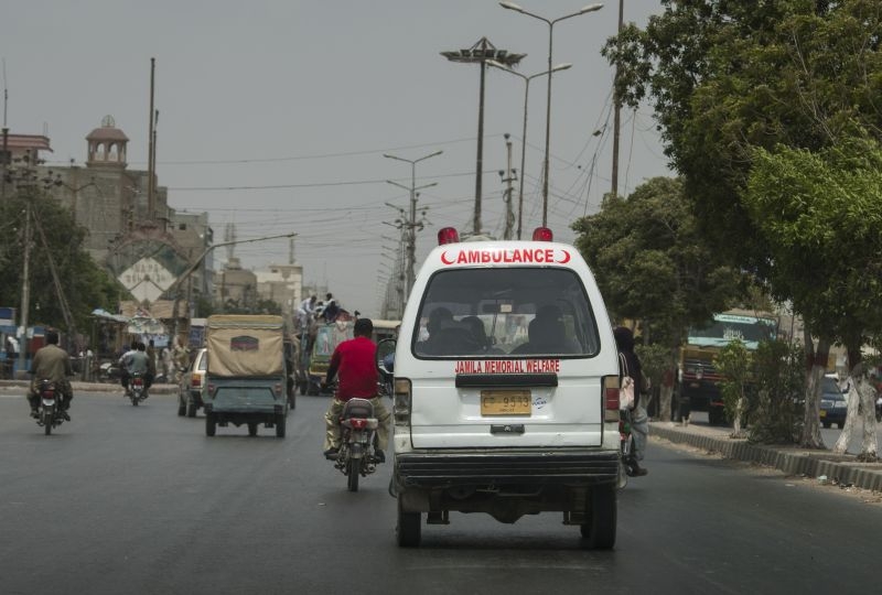 Ambulance in Karachi, Pakistan