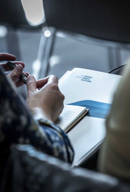 Folder of the Geneva Human Rights Platform