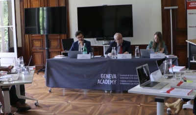 LLM students pleading on the 2008 South Ossetia armed conflict in front of the jury