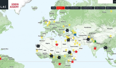 Map of the RULAC online portal