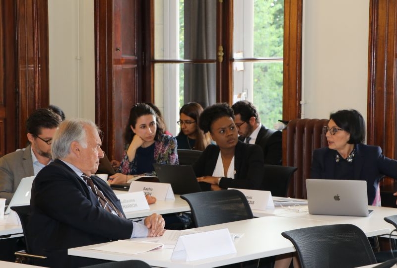 Participants in the meeting on sea level rise and international law