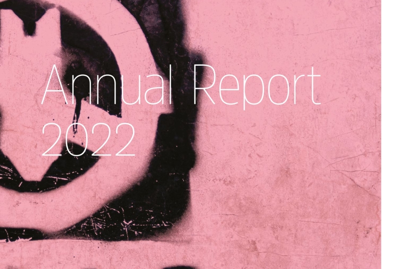 Cover page of the 2022 Annual report