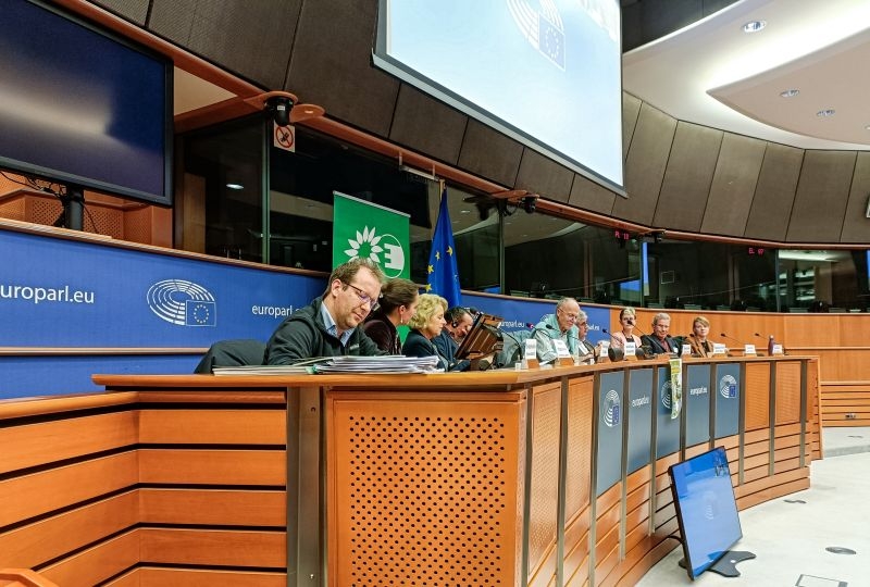 Dr Golay at the European Parliament