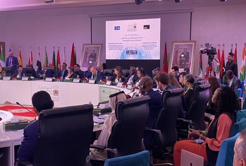 View of the international seminar on national mechanisms for implementation, reporting and follow-up