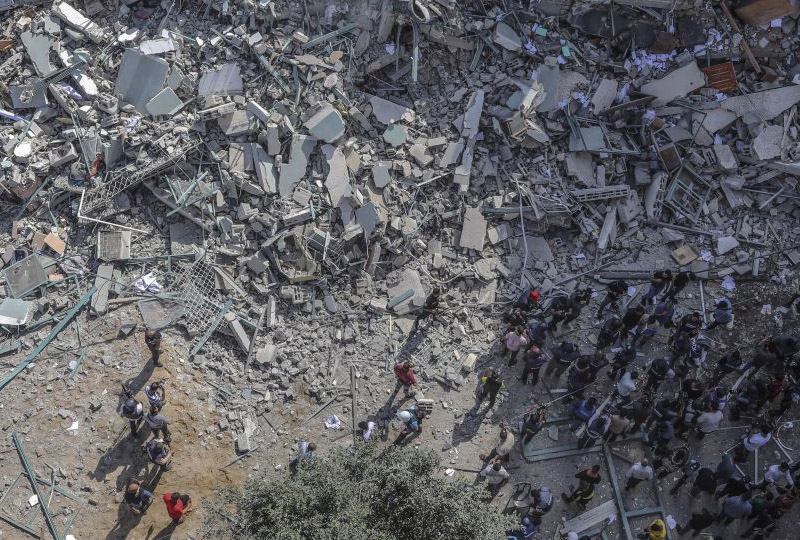 Warzone from above