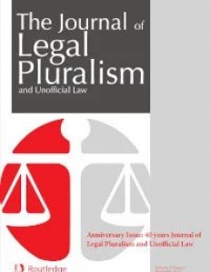 Cover page of the Journal of Legal Pluralism and Unofficial Law