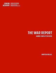 Cover of the War Report 2016