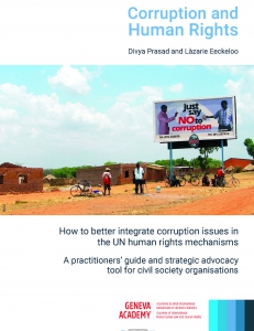Anti-corruption poster