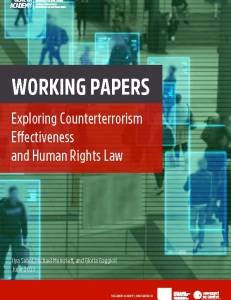 Cover page of the Working Paper